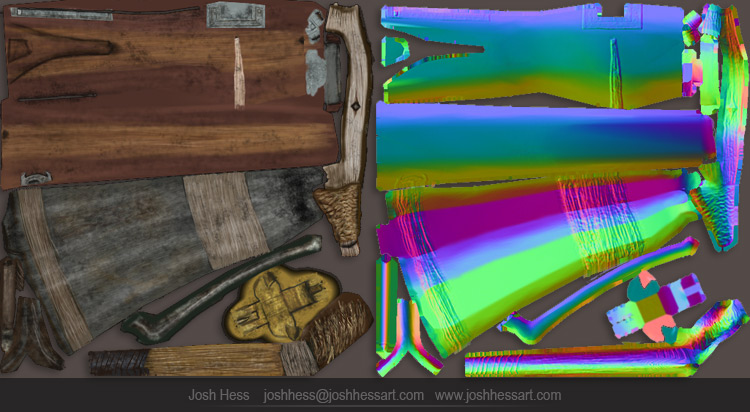 Texture Maps for the crossbow