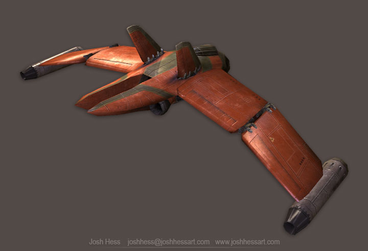 Rear View of the celso ship